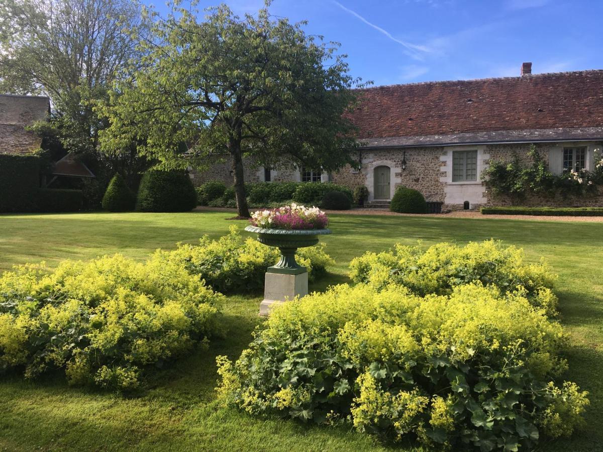 Bed and Breakfast Le Manoir De Maucartier Monnaie Exterior foto